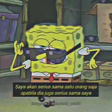 Status wa rockabye spongebob  | status wa rockabye.