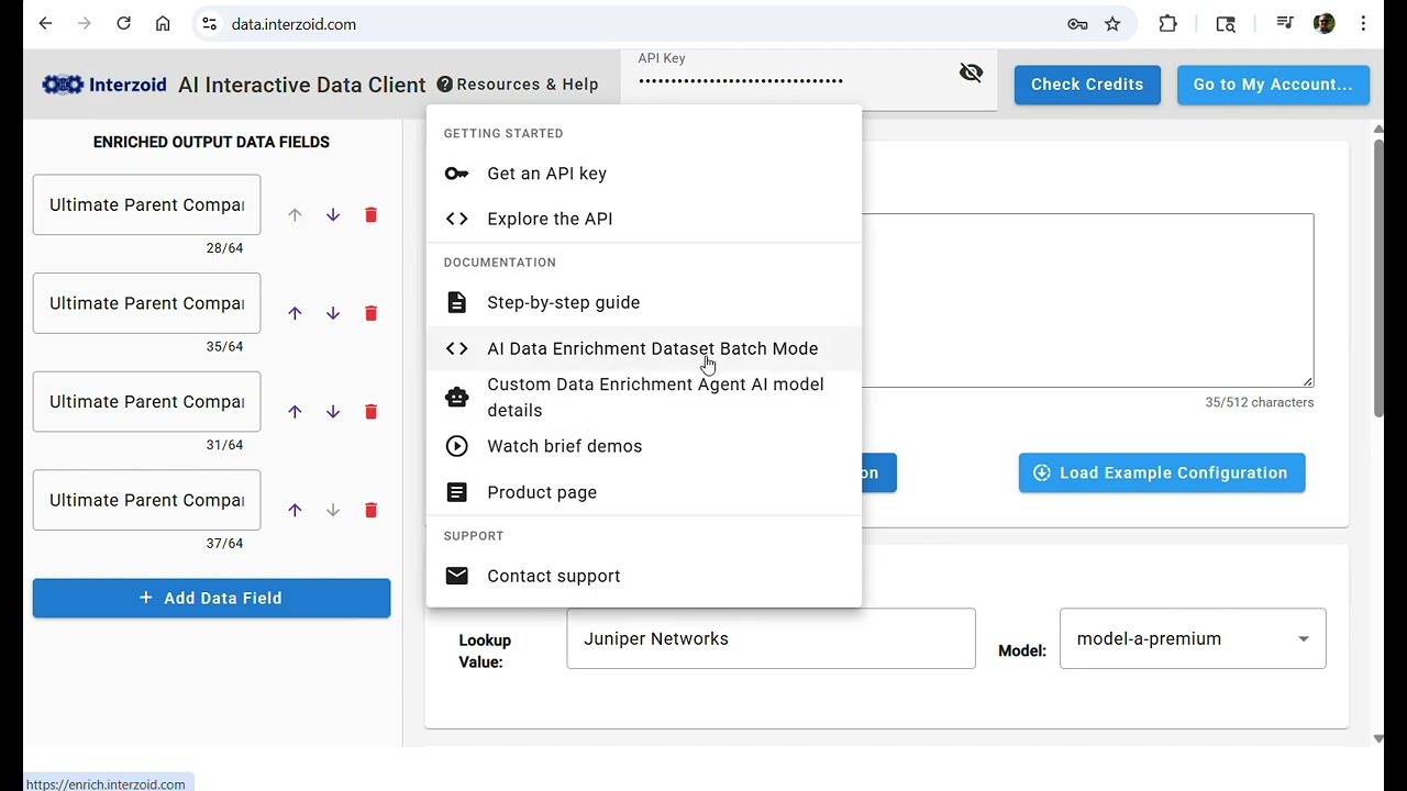 Use an AI Web tool to get ultimate parent company info for a subsidiary - batch and API calls too!