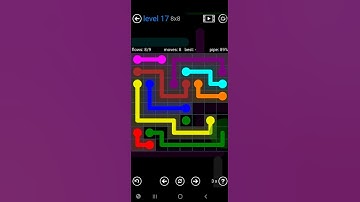 How To Solve Flow Free Bonus Pack Level 17 8x8 Board Medium Walk Through Solution Walkthrough