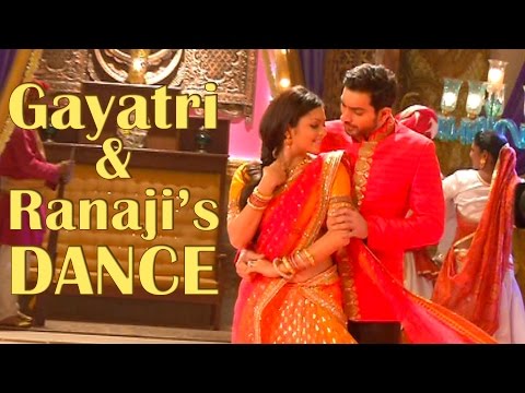 Gayatri and Ranaji's dance from the sets of Ek Tha Raja Ek Thi Rani