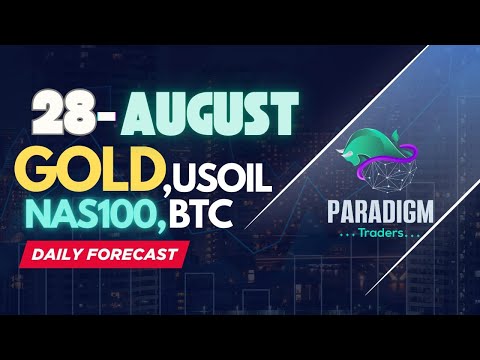 Video preview for GOLD Price Prediction TODAY | 28 August 2025 | #GOLD #USOIL #BTCUSDT #NASDAQ. Forex Market Updates.