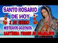 Rezo del Santo Rosario Milagroso Virgen de Guadalupe Misterios Dolorosos 04/01/2022