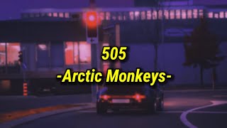 505 - Arctic Monkeys (Letra/Tradução)