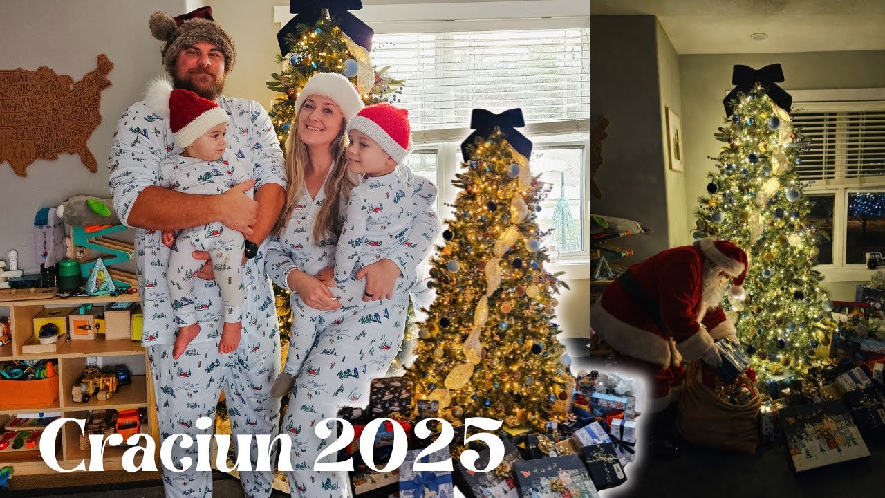 Primul Craciun in 4 | Raceli, cadouri, mancare si multa joaca