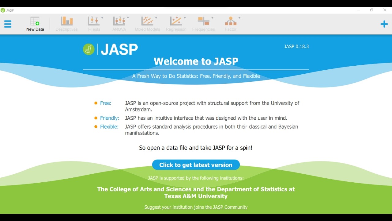 Jasrep Format Example Introduction JASP# Beginners #JASP Analysis Part #1 - YouTube