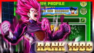 I REACHED RANK 1000 IN DOKKAN BATTLE UNDER 7 MONTHS