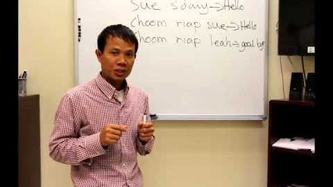 ASEAN Languages-Learning Khmer/Cambodian Phrases