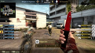 CS:GO POV Demo G2 Shox (28/16) vs NiP (de_cache)