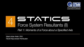 BMCG1113: Chapter 4 - Force System Resultants 2 (Part 1)