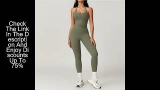 2 Pieces Women Clothes Yoga Set Workout Tracksuit Sportswear Gym Clothing High Waist Bell Bottoms Fi