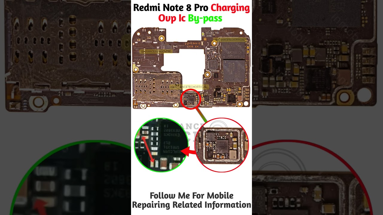 Redmi Note 8 Pro OVP IC Bypass Charging Solution 🔧 | 100% Working Trick