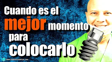 ¿Cuánto tiempo después de una extracción se puede poner un implante?