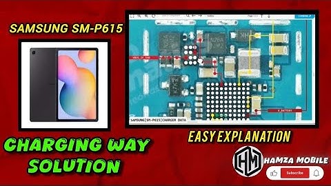 Samsung Tab S6 Lite (2020)/SM-P615 Charging ways,Not Charging Problem,USB All Solutions,Tracks 📲✅👍🏻💯