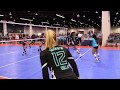 2018 Girls Junior National Championships Sarah Colla Wave Volleyball Outside Hitter