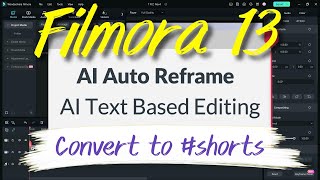 Convert Long Videos to Short Portrait Trailers using AI Tools in Filmora 13! screenshot 5
