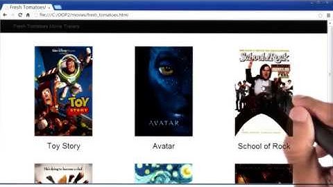Lesson 3a (Make Classes)_Movie Website | 18. Designing the Movie Website | Python Programming