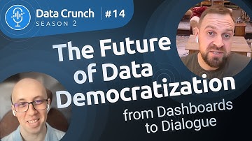 Season 2: Episode #14 | The Future of Data Democratization: From Dashboards to Dialogue