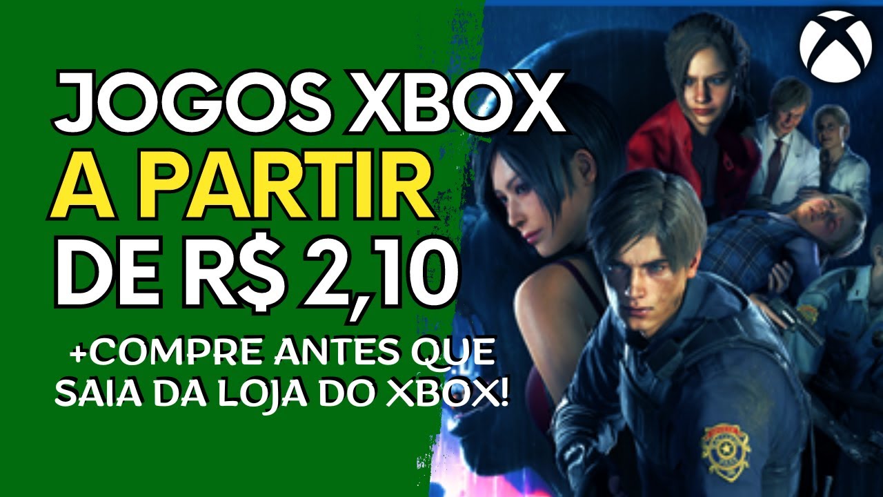 GRANDE SALDÃO DE JOGOS XBOX 360, XBOX ONE e SERIES: Compre Antes Que SAIA  da Loja do XBOX! 