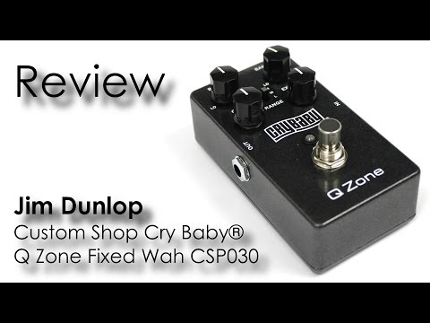 Dunlop Cry Baby Q-Zone Auto-Wah - Review - YouTube