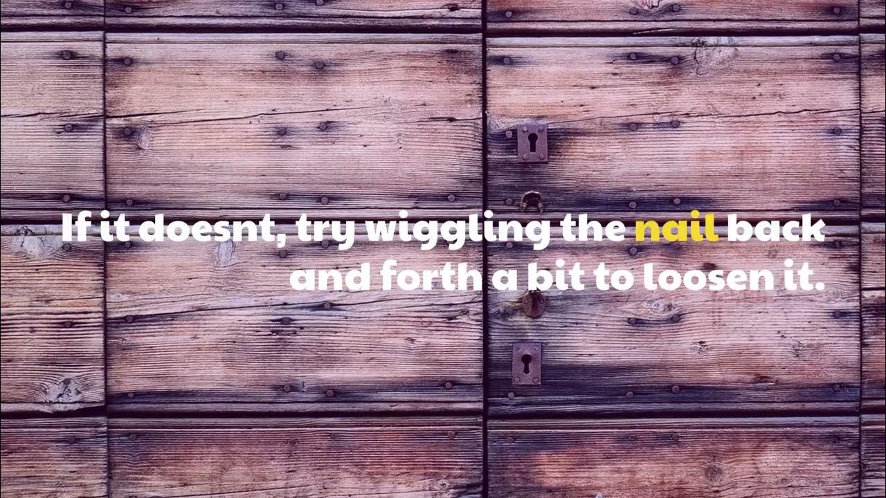 How to Remove Wood Furniture Plugs Without Damaging Them YouTube