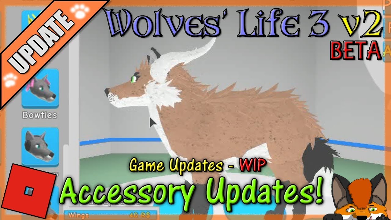 Roblox Wolves Life 3 V2 Beta Wings Are Out 23 Hd By Reynardfoox - 1 www roblox com games 1624928059 wolves life beta