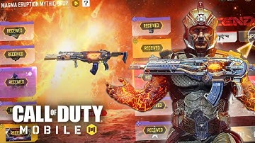 *NEW* Magma Eruption Mythic Drop - Mythic Peacekeeper Artifact + Firebreak Magmageddon! COD Mobile