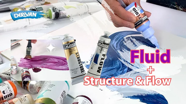 Fluid Art Mastery: Mixing Matisse Fluid with Structure & Flow for Perfect Pour Painting