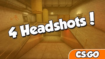 Pulse Bonkers | CS:GO | 4 head shots!