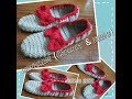 لكلوك/سليبر كروشية لاي مقاس Crochet Booties/slipper