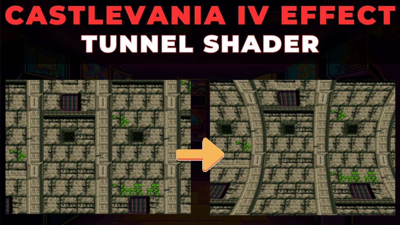 WebGL Shader Tutorial: Castlevania IV Tunnel Effect - YouTube