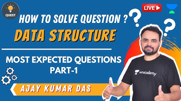 Most Expected Questions Part - 1 | Data Structure | Ajay Das
