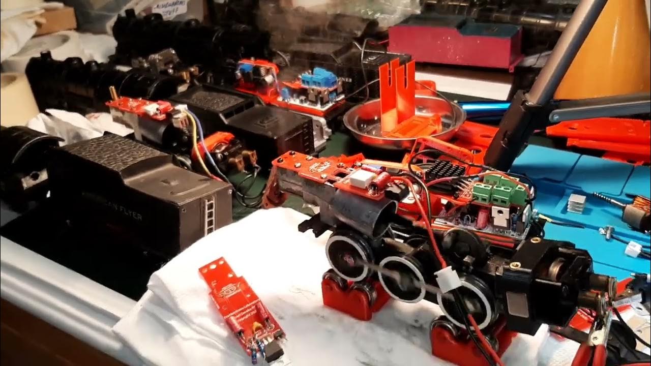 Frankentrain Laboratories 290 bench test, smoke and digital reverse