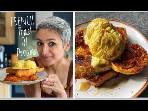 FRENCH TOAST OF DREAMS  Brioche french toast at home  Best FRENCH TOAST  Food with Chetna