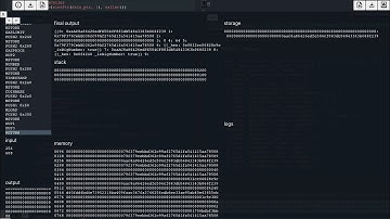 Ethereum Virtual Machine Simulator and Debugger