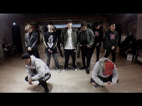 블락비 바스타즈(Block B BASTARZ) - Make It Rain Dance practice