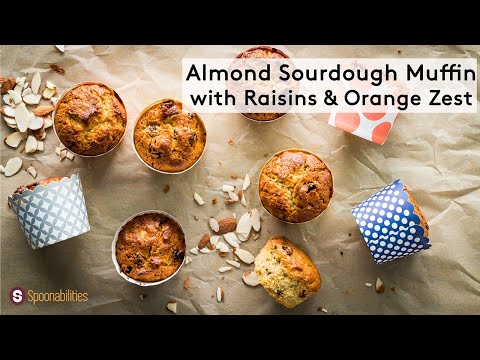 Video: Ncuav Muffins Nrog Almonds Thiab Berries