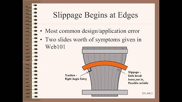 Web20144b - Bowed Roller Failure Modes - Loss of Traction