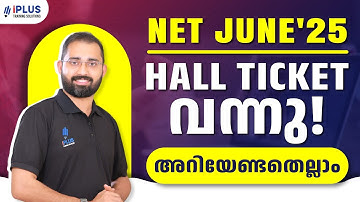 Detailed Instructions for NET June