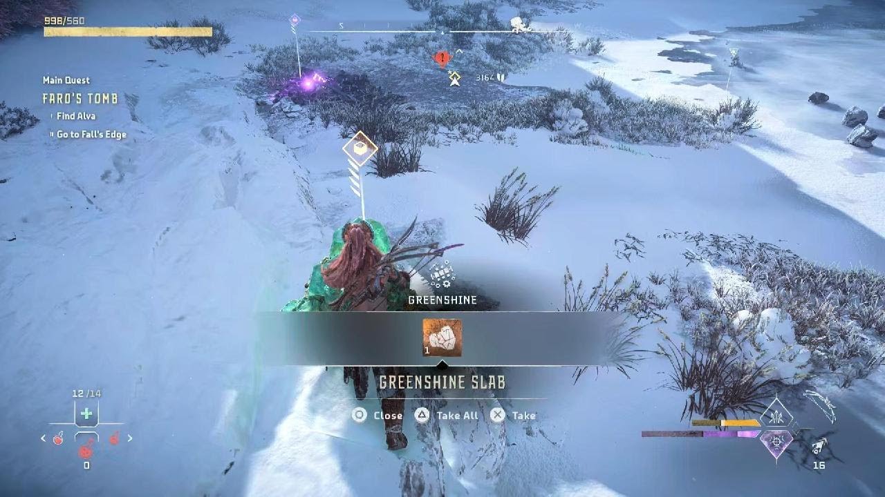 Hidden Greenshine Slab! / 2 Tremortusk Kill / Horizon Forbidden West