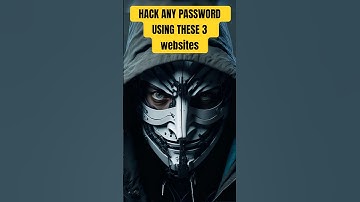 Any password can be hacked from just 3 websites! 😱(Shocking Truth) #shorts #trending #hacking