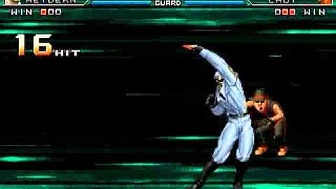 Kof 2002 UM Ps2 Heidern Combo 17 hits 100%