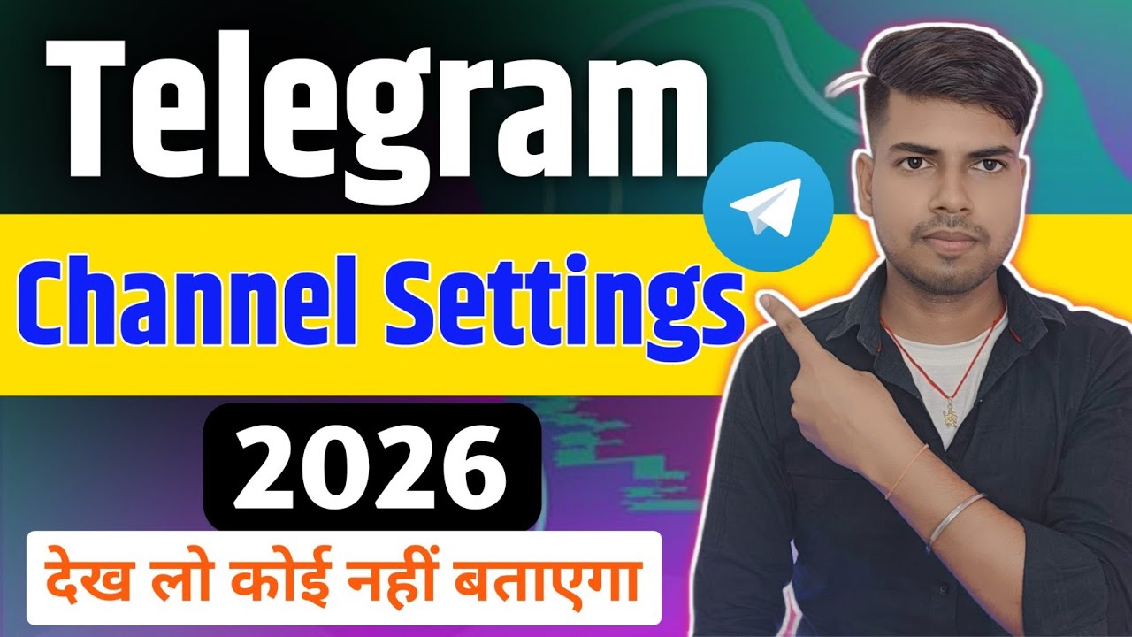 Telegram Channel Settings Kaise Kare | Telegram Channel Setting step by step ✔️