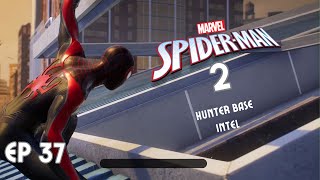 Spider Man 2 FULL GAME EP37 Hunter Base Intel