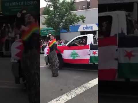 انا مش عايز غير ابن الكلب اللي شايل علم مصر شواذ يحملون أعلام الدول العربيه