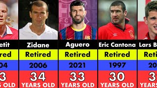 Top 20 Footballers Who Retired Too Early.