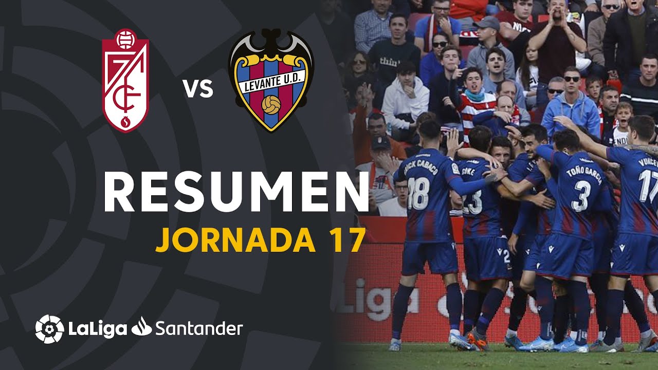 Resumen de Granada CF vs Levante UD (1-2) - YouTube