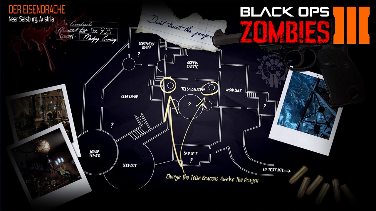 Call of duty black ops зомби карты. Der Eisendrache карта. Black ops 3 карты. Black ops 3 Zombies Maps. Call of Duty Black ops 3 der Eisendrache.