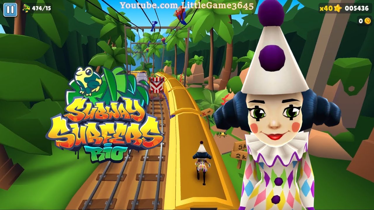 ⭐Subway Surfers Rio #29 - Coco Jester Outfit Gameplay [1080p60FPS ...