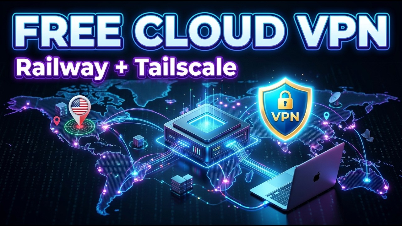 How to Create a FREE Cloud VPN with Railway & Tailscale (Exit Node ...