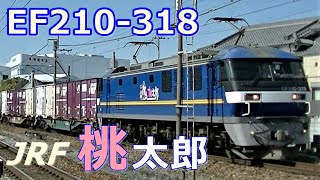 EF210‐318、牛堂前踏切通過